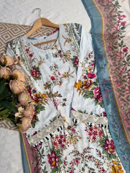 Readymade Blossom Pakistani Suit